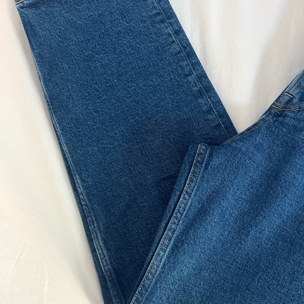 COS Straight Leg Extra-High Rise Ankle Jeans Organic Cotton Size 23 NWT - Picture 3 of 7